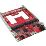 Ableconn IU31-MSAT 2.5″ USB 3.1 Gen 2 (10 Gbps) to Dual mSATA SSD Adapter with Hardward RAID – USB SSD